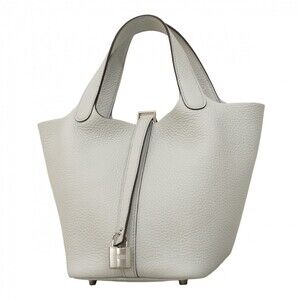 Hermes Pale Blue Picotin Lock PM